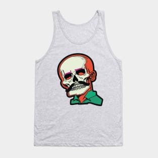 Peeled Face Macho Bully Tank Top